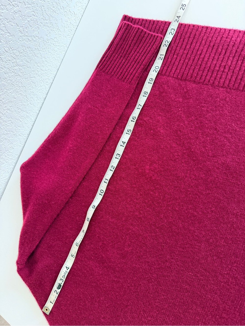 Pura Mock Neck Sweater - Raspberry - Picture 6 of 15